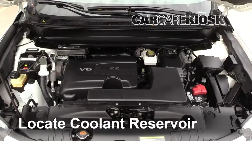 2018 Nissan Pathfinder S 3.5L V6 Coolant (Antifreeze)